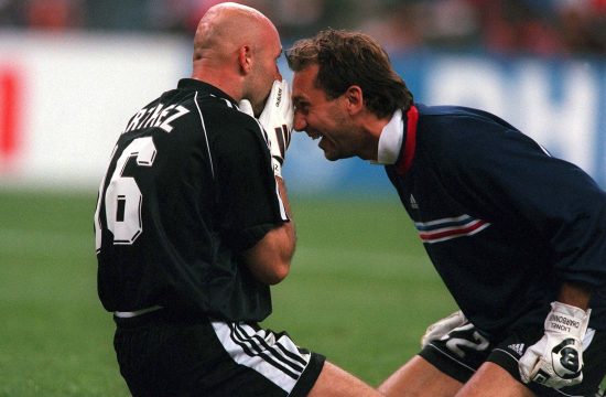 Lionel Charbonnier i Fabien Barthez