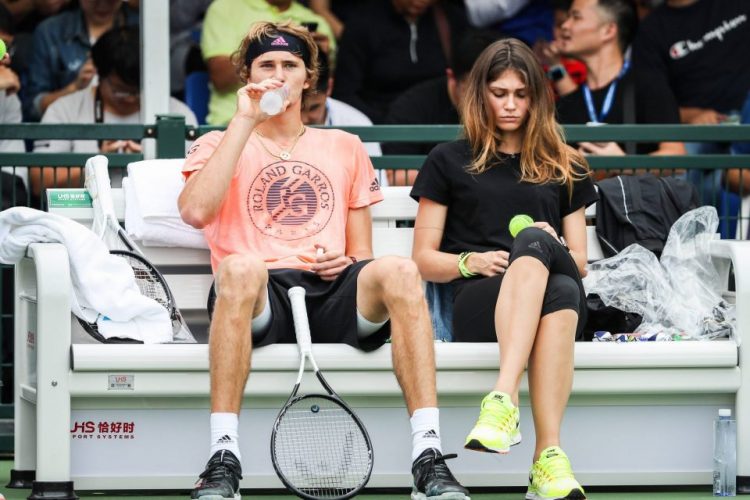 Alexander Zverev i Olga Sharipova